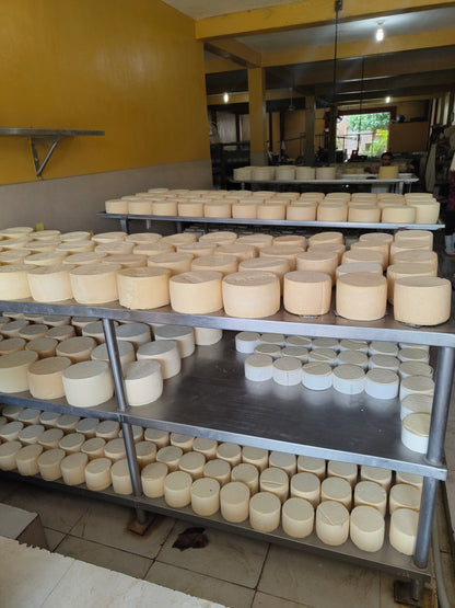 Queso Artesanal Valencia de Michoacan  pieza de 4kg